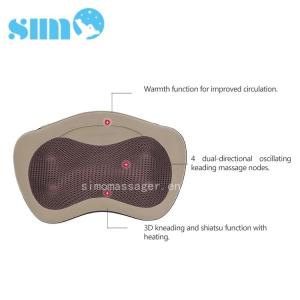Quality Warming Electric Massage Pillow Home Neck And Shoulder Massage Pillow wholesale