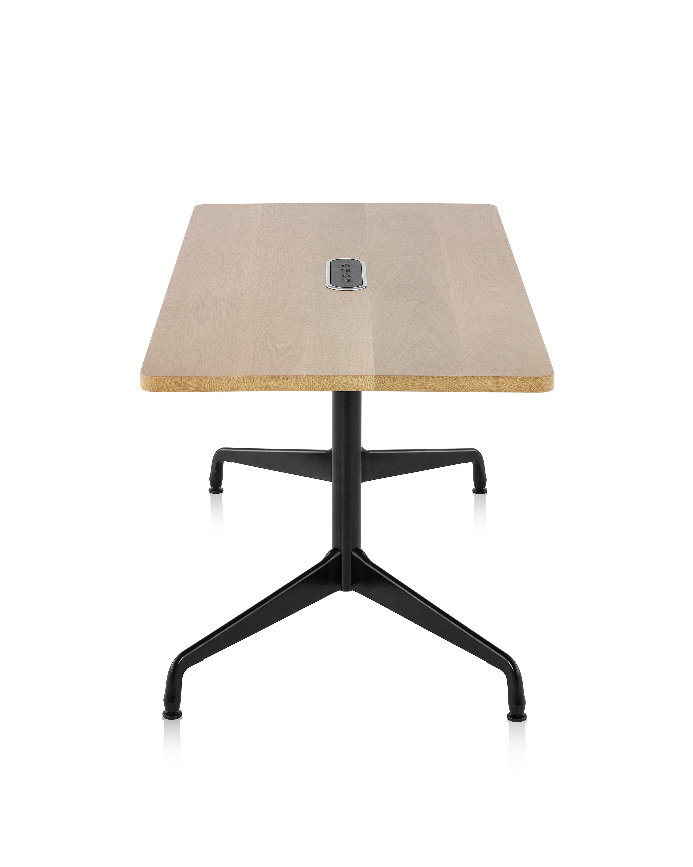 Quality Black Color Cast Aluminum Table Base / Meeting Table Legs Eco Friendly wholesale