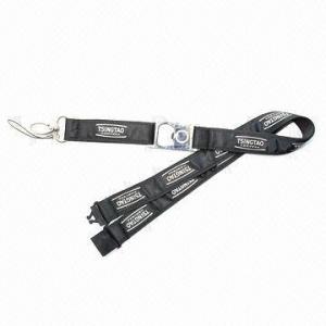 Quality Promotional Bottle Opener Polyester Lanyard with Safety Lock  wholesale