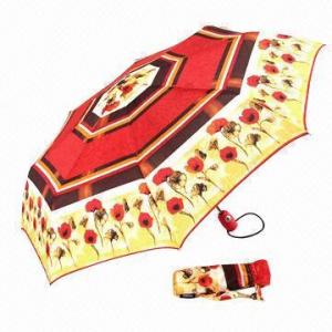 Quality Promotional 2 or 3-fold Umbrella, Available by Manual and Automatic Open  wholesale