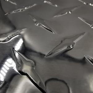 Quality 1/8" Thin Welding Aluminum Diamond Plate Custom Cut Polish 4 X 10  4 X 8 5052 Tread wholesale