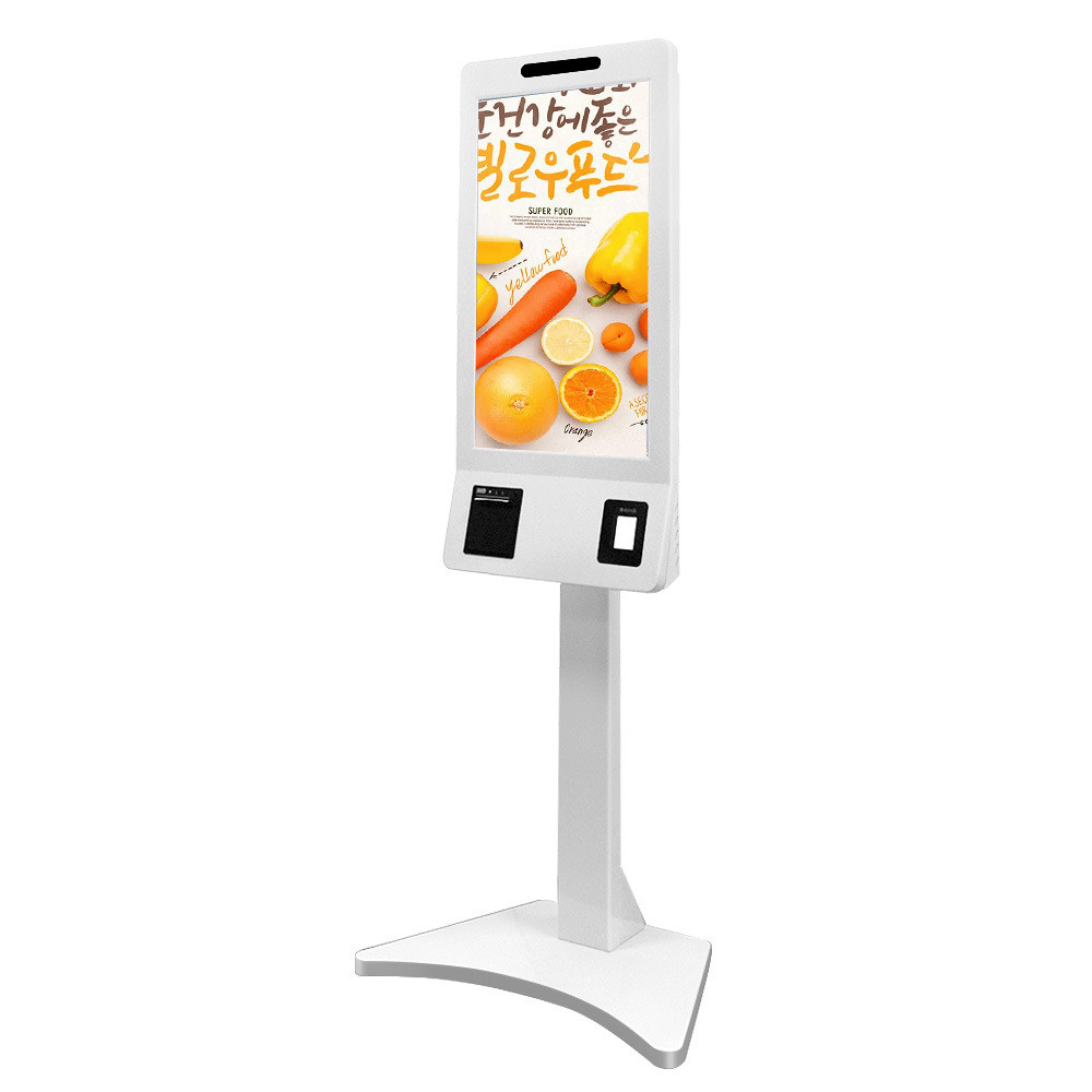 Quality Customized Interactive Digital Signage , Food Ordering Kiosk Machine With Barcode Scanner wholesale