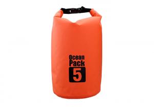 Quality Orange Waterproof Dry Pouch / Kayak Bag Eco Friendly For Beach Mats Towel wholesale