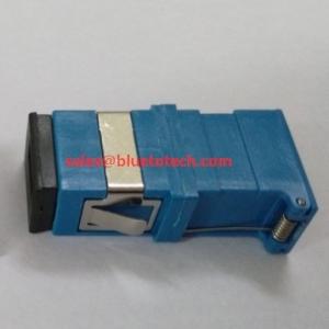 Quality Blue / Green Optical Cable Adapter , SC Side Shutter Adapter With ABS / PBT Material wholesale