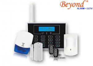Quality Dual Network GSM &PSTN LCD Screen Display Touch Keypad Wireless 868mhz Home Alarm Systems wholesale
