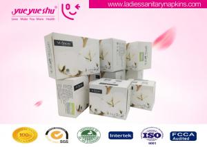 Quality Disposable Anion Sanitary Napkin , Cotton & Dry Web Surface Anion Feminine Pads wholesale