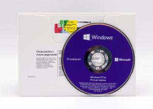 Quality Russian Language Microsoft Windows 10 Pro Oem DVD Package wholesale