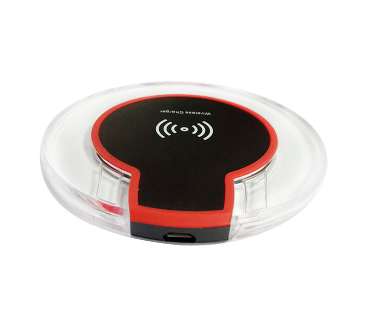 Quality Mobile Phone Wireless Charging Station Fast Charging Speed  100*6mm  1.2m Usb Cable wholesale