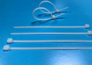 120mm Length Natural Nylon Cable Ties Max Binding Diameter 22mm Long Lifespan