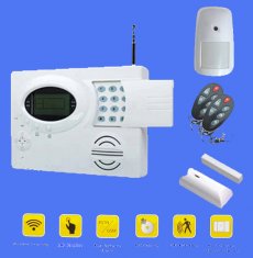 Quality Wired and wireless alarms system with wireless doorbell CX-600 wholesale