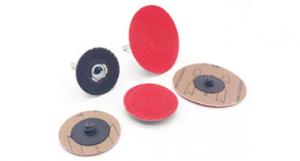 Quality TP TR Type Roloc Polishing Discs , 36 Grit  Roloc 50mm Discs Heavy Pressure Required wholesale