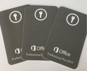Quality 2019 Pro Plus Microsoft Office Key Card 100% Online Activation For Computers wholesale