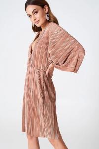 Quality Women 2018 Trendy Summer Pleated Kimono Dress wholesale