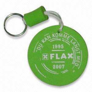 Quality Eco-friendly EVA Floating Keychain with Customized Designs for Promotional Purpose wholesale