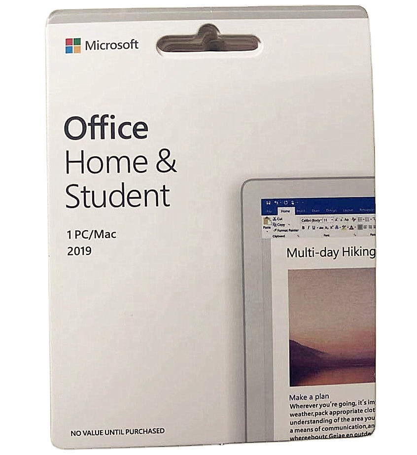 Quality Internet Microsoft 2019 Office Home And Student Key Card wholesale