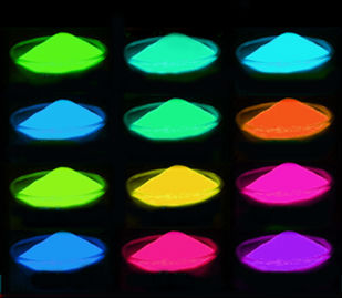 Quality glow in the dark powder/photoluminescent pigment/luminous pigment wholesale