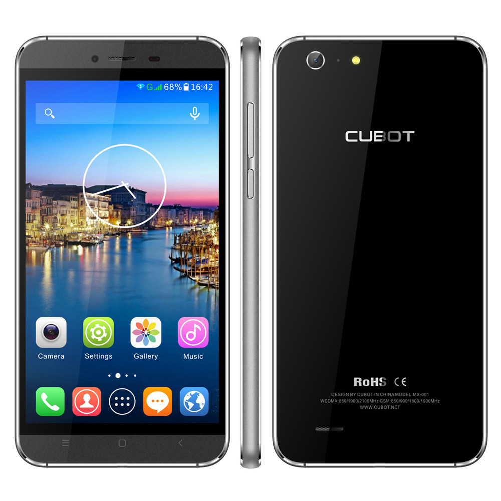Quality New Arrival Cubot X10 mobile phones 5.5inch 1280*720 2GB RAM 16GB ROM Android 4.4 wholesale