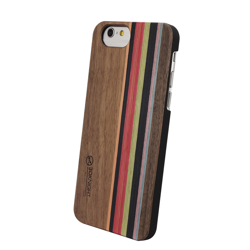 Buy cheap Colorful wood fashionable Phone Case For Apple Iphone 6 plus from wholesalers