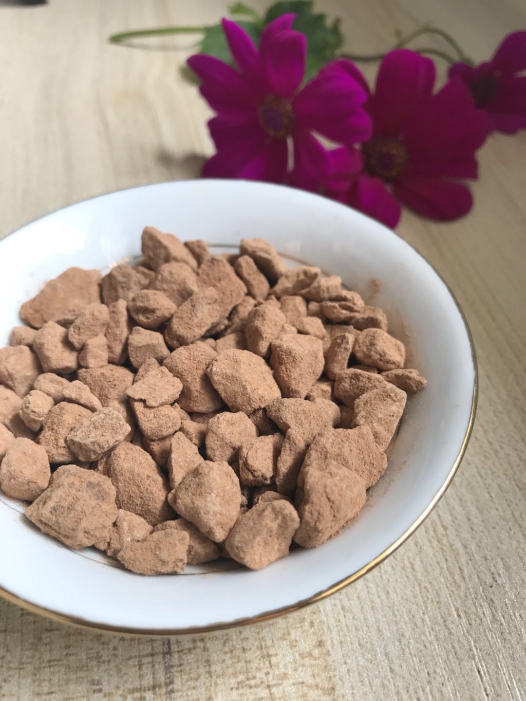 Quality Food / Pharmaceutical Grade Cocoa Extract Powder , Cocoa Solids Natural Cocoa Smell wholesale