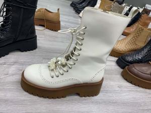 Quality Microfiber TPU PVC Leather Sneaker Booties For Women And Man wholesale