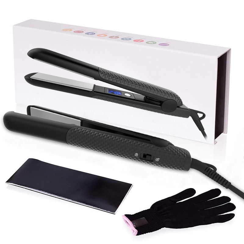 Quality Customized LCD Digital Professional Hair Iron Straighteners ROHS Certifiation wholesale