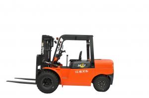 Quality Diesel Powered Heavy Duty Forklift , Load Capacity 6 Ton Forklift 3m - 6m Lift Height wholesale