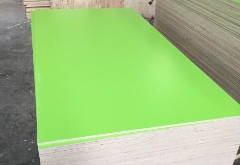 Quality Green Commercial Plywood 9 - 18mm Thickness Easy Work Faced With Melamine wholesale