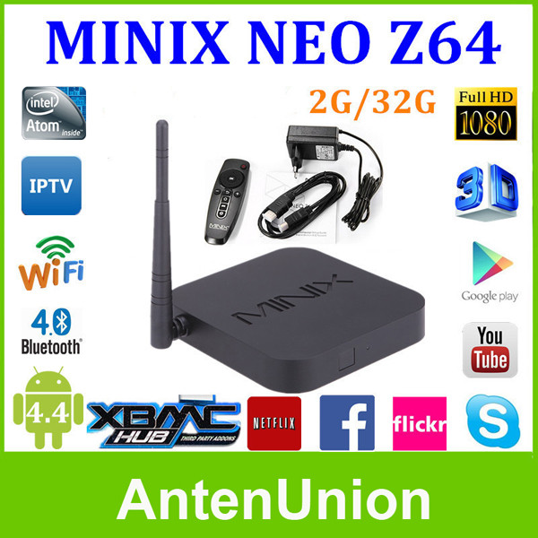 Buy cheap MINIX NEO Z64 Windows8.1(Bing) TV BOX Quad-Core 2G/32G XBMC HDMI 1080P H.264 from wholesalers