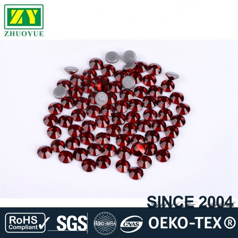 Quality Tiny Flat Hotfix Glass Rhinestones High Color Accuracy With Even Facets wholesale