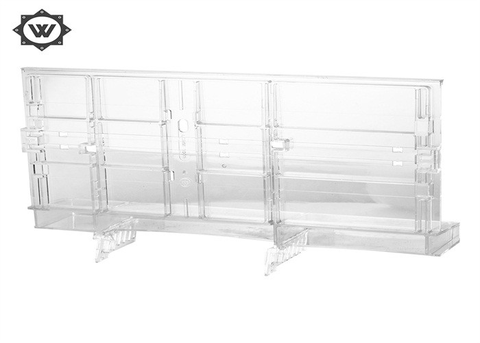 Quality Clear Acrylic Plastic Molding , Moulded Plastic Components Acrylic Makeup Display wholesale