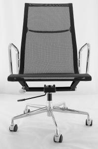 Quality High Back Mesh Back Computer Chair , Height Adjustable Mesh Office Chair wholesale