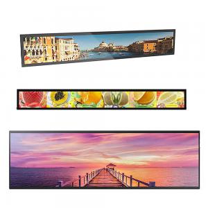 Quality 700 Ntis Stretched Bar Lcd Display 1920*540 Max Resolution 50,000 Hours Panel Life wholesale