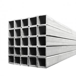 Quality 40x40 Aluminum Alloy Square Tube 6063 Silver For Buildings wholesale