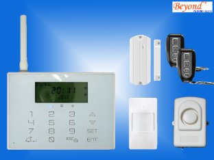 Quality LCD touchscreen PSTN GSM alarm system with wireless doorbell CX-GSM5 wholesale