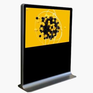 Quality Cold Rolled Steel Horizontal Touch Screen Kiosk , Lcd Advertising Machine wholesale