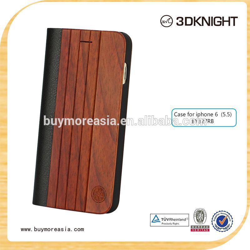Buy cheap Wholesales wood wallet case for iphone 6 ,for iphone 6 plus wood wallet case from wholesalers