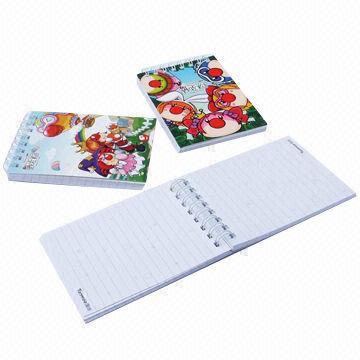 Quality PU Leather/PVC/Printed Paper Cover Notepad, Could Change to Sticky Notepad Inside  wholesale