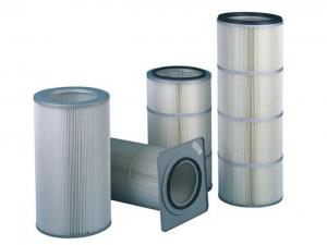 Quality Industrial Dust Collector Filter / 20 Micron Filter Cartridge ISO Standard wholesale