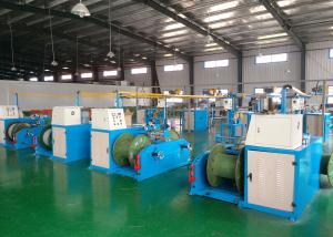 Quality Industrial Cable Production Equipment , Wire Extrusion Line 26x3.4x2.8m Size wholesale