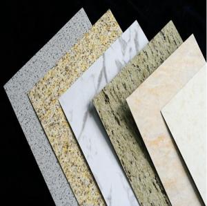 Quality Marble Color Acp Wall Panels Coated For Wall Cladding Decoration wholesale