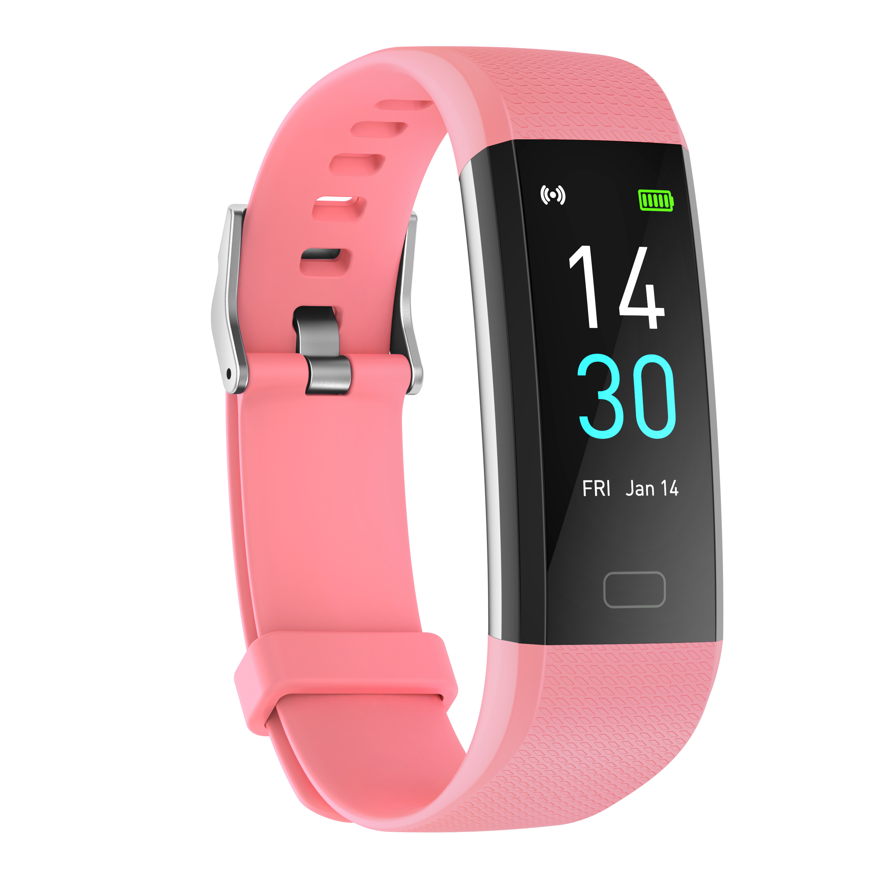 Quality Multiple Sport Mode Fitness Tracking 105mAh Oxygen Watch Body Temperature smart bracelet wholesale