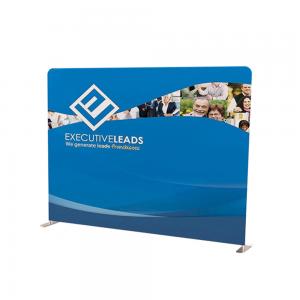 Quality Free Standing Conference Booth Backdrop Vivid Image Recyclable With Led Light wholesale