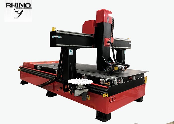 Industrial CNC Router Table 18 Degrees Tilting ATC Spindle Type For Wood / Foam Mold