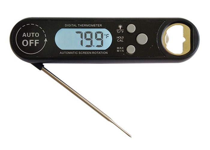 Quality Auto Rotation Screen Bbq Temperature Thermometer , Digital Food Probe Thermometer wholesale