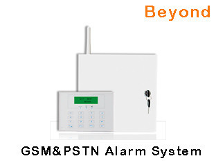 Quality LCD GSM PSTN 868mhz Security Alarm System with 16 Wired zones 31 Wireless zones wholesale
