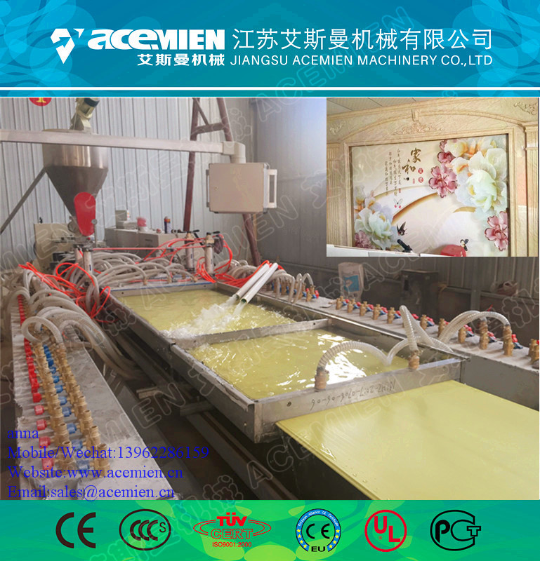Quality 300mm pvc wall panel making machine with turnkey solutions wholesale