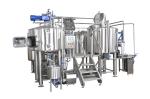 SS316L Small Beer Production Line 1500L Automatic Beer Brewing Machine