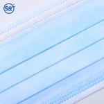 Wholesale price BFE99% Type IIR en14683 3 ply surgical face mask high quality
