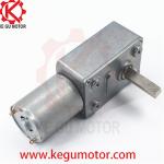 46MM worm gearbox 90 Degree Right Angle 2rpm 12V 46MM* 32MM DC Worm Gear Motor