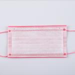 Medical disposable non woven pink dental surgical face mask